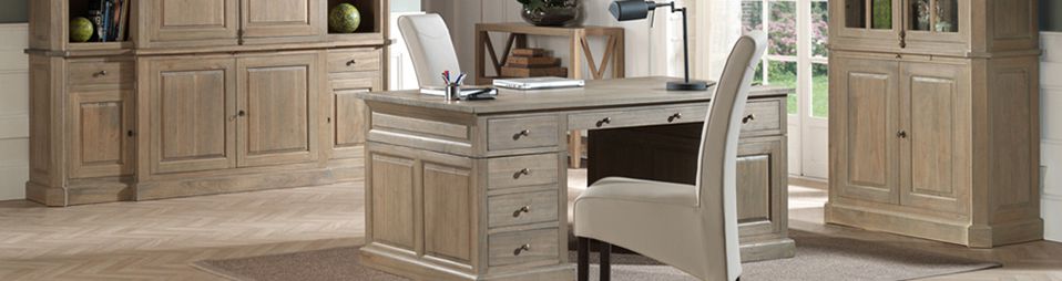 armoire de bureau en bois massif